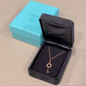 Tiffany Keys 18K Rose Gold with Diamonds